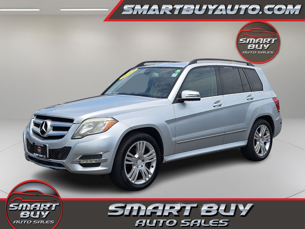 Silver 2013 Mercedes-Benz GLK 350 4MATIC SUV / Crossover All-Wheel Drive 7-Speed Automatic