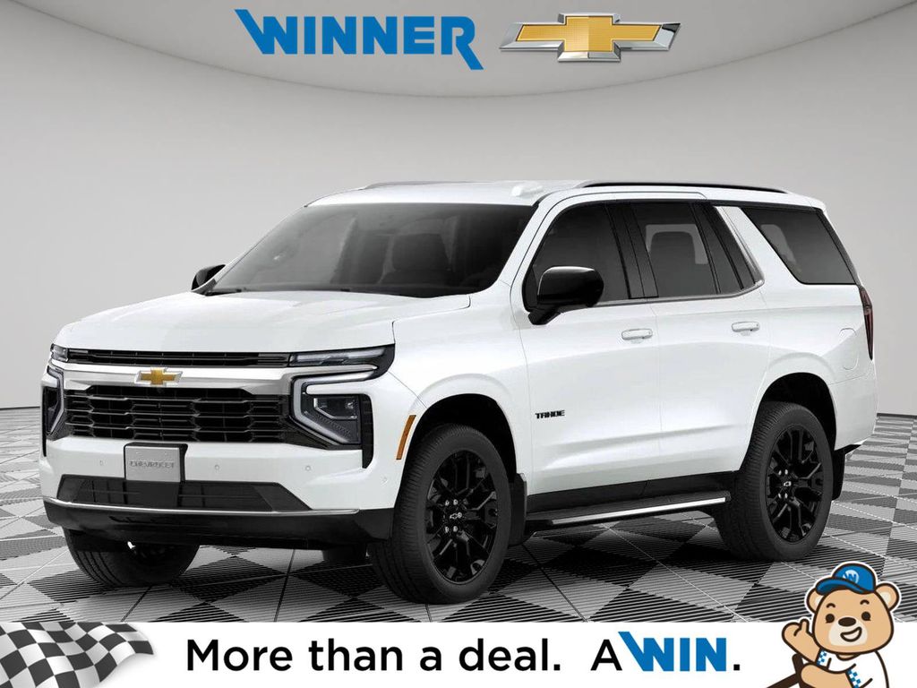 Summit White 2026 Chevrolet Tahoe SUV / Crossover Four-Wheel Drive Automatic