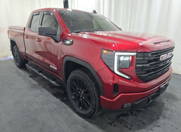 Red 2022 GMC Sierra 1500 Pickup Truck Four-Wheel Drive Automatic