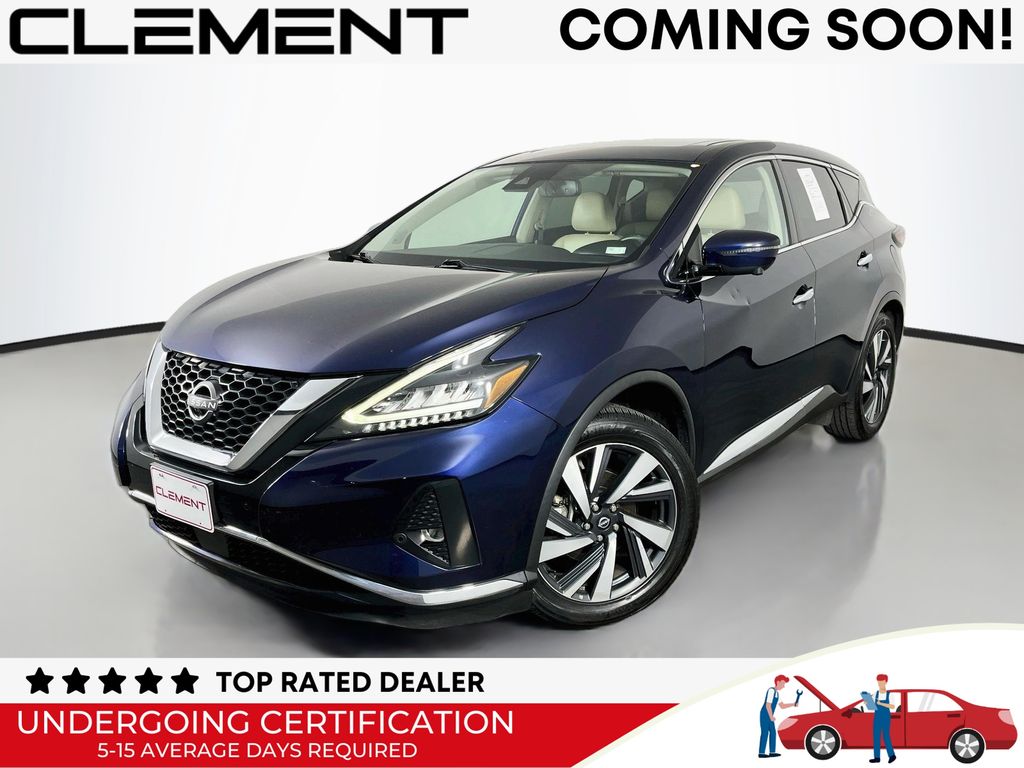 Deep Ocean Blue Pearl 2023 Nissan Murano SUV / Crossover Front-Wheel Drive Continuously Variable Transmission