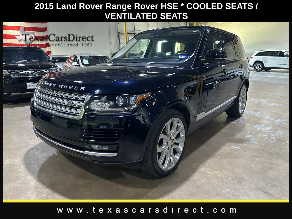 2015 Land Rover Range Rover 3.0L V6 Supercharged HSE 2