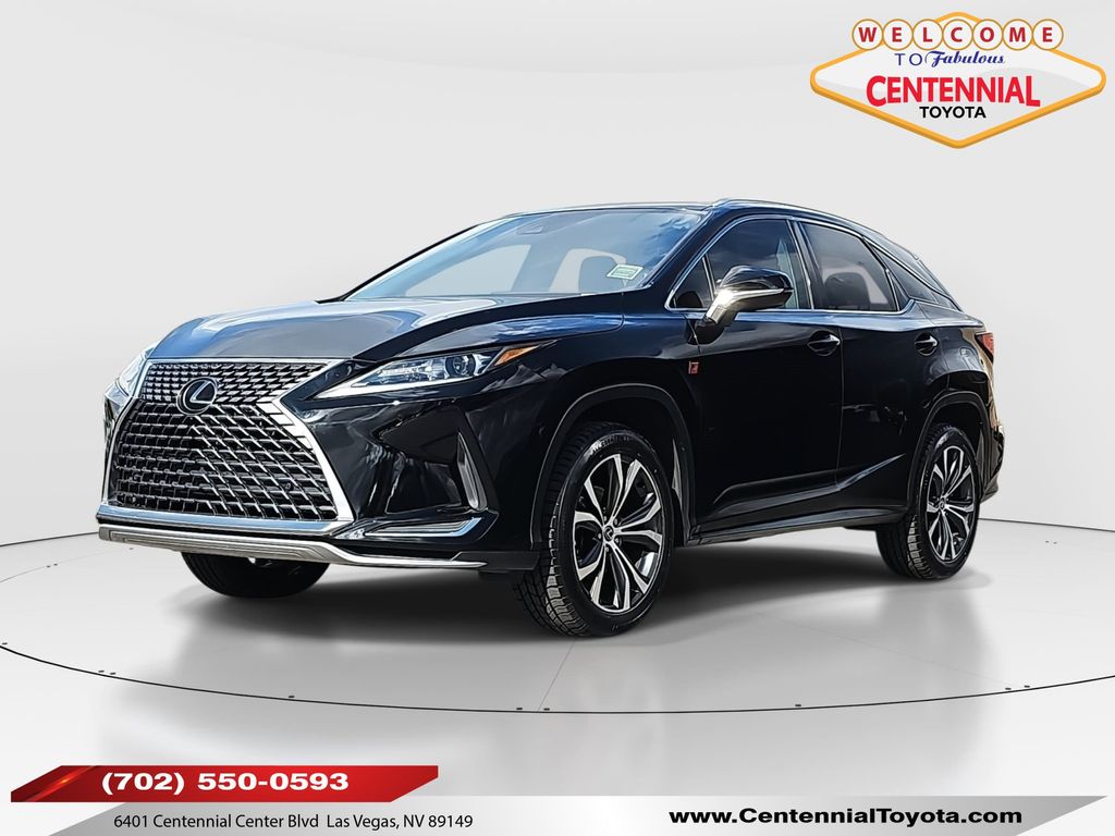 Black (Obsidian) 2020 Lexus RX SUV / Crossover Front-Wheel Drive 8-Speed Automatic