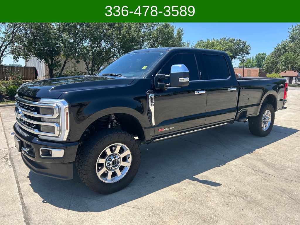 Agate Black Metallic 2024 Ford F-250 Super Duty Pickup Truck Four-Wheel Drive Automatic