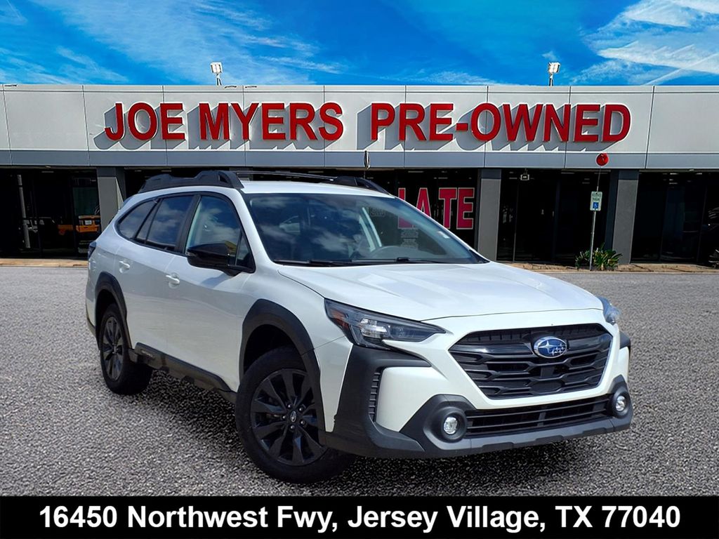 2023 Subaru Outback Onyx Edition White at Baytown Hyundai