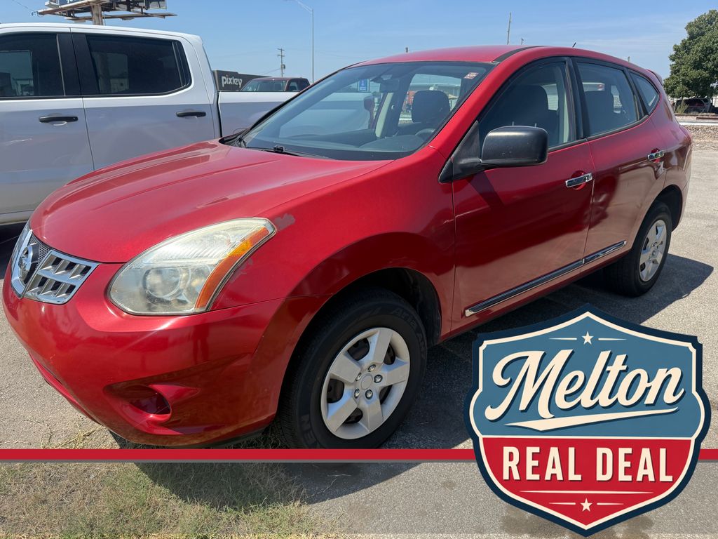 Cayenne Red Metallic 2012 Nissan Rogue SUV / Crossover Front-Wheel Drive Continuously Variable Transmission