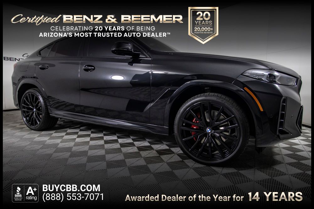 Black Sapphire Metallic 2026 BMW X6 xDrive40i SUV / Crossover All-Wheel Drive 8-Speed Automatic
