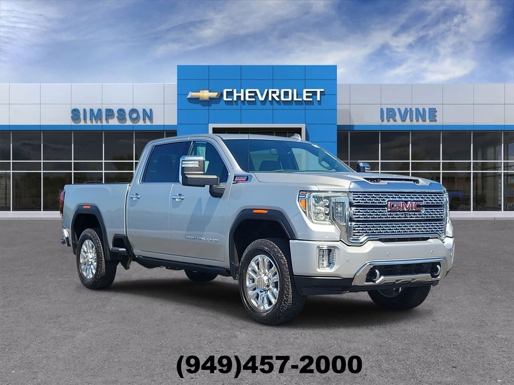 Quicksilver Metallic 2021 GMC Sierra 2500HD Pickup Truck Four-Wheel Drive Automatic