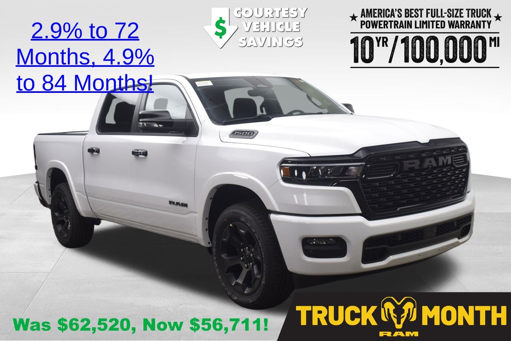 new 2026 Ram 1500 car, priced at $56,711