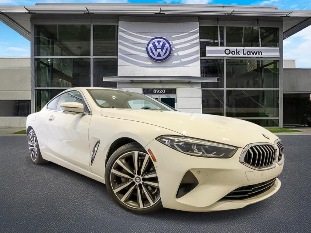 Alpine White 2020 BMW 8 Series 840i xDrive Coupe AWD Coupe All-Wheel Drive 8-Speed Automatic