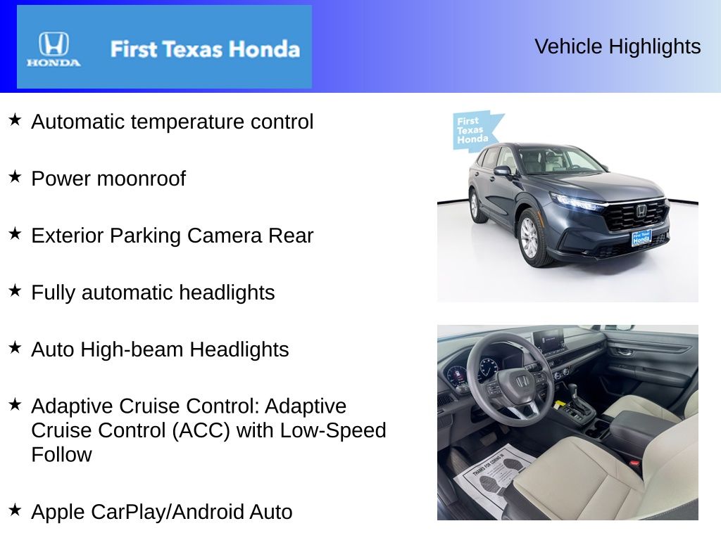 Used Car 2023 Honda Cr-v  Ex For Sale Under $30,000 In Austin, Texas