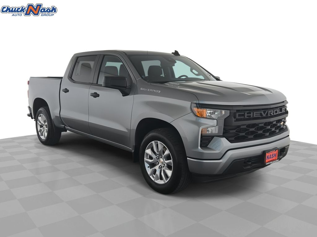 Sterling Gray Metallic 2025 Chevrolet Silverado 1500 Pickup Truck 4X2 8-Speed Automatic