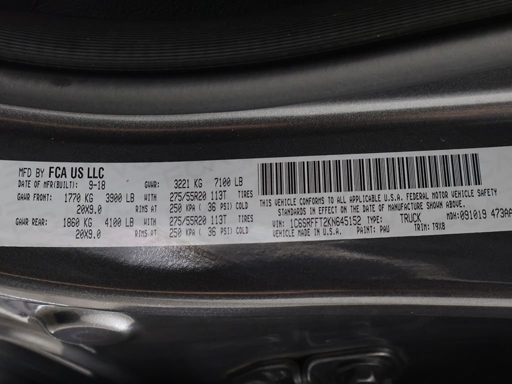Used 2019 Gray Ram Big Horn/Lone Star image 57