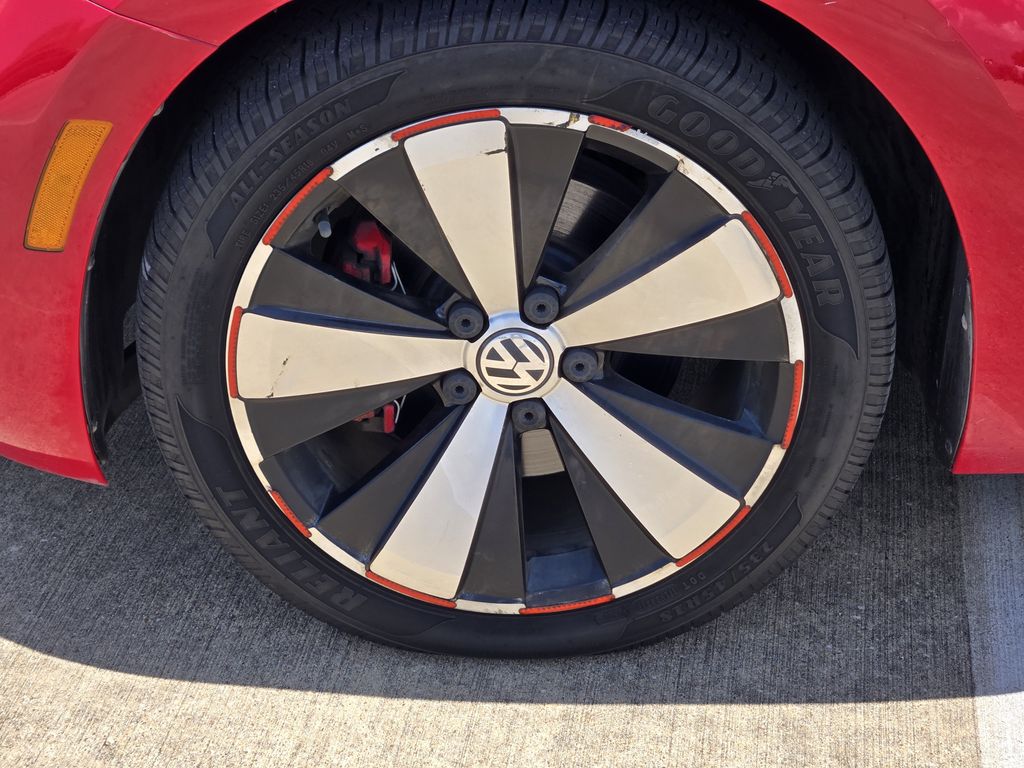 2014 Volkswagen Beetle 2.0T R-Line Red at Joe Myers Mazda Kia