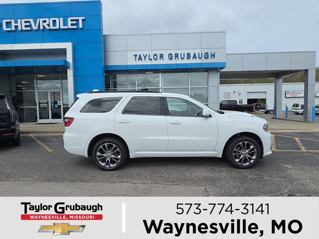 White Knuckle Clearcoat 2020 Dodge Durango GT Plus AWD SUV / Crossover All-Wheel Drive 8-Speed Automatic