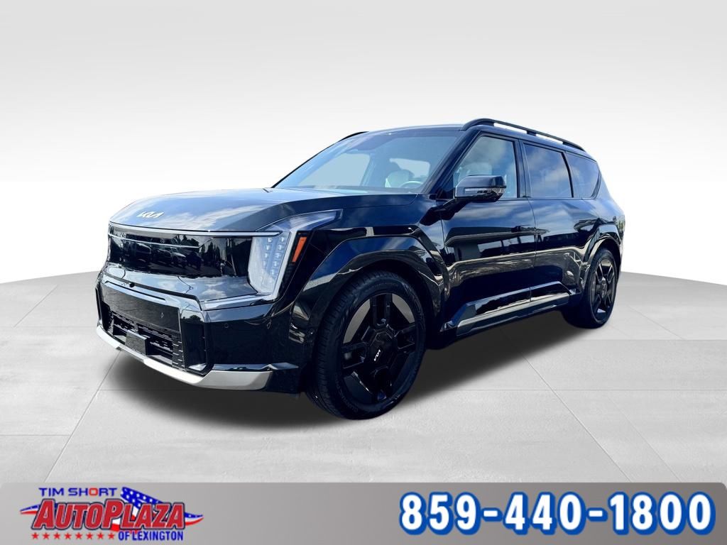 Aurora Black Pearl 2024 Kia EV9 SUV / Crossover All-Wheel Drive 1-Speed Automatic