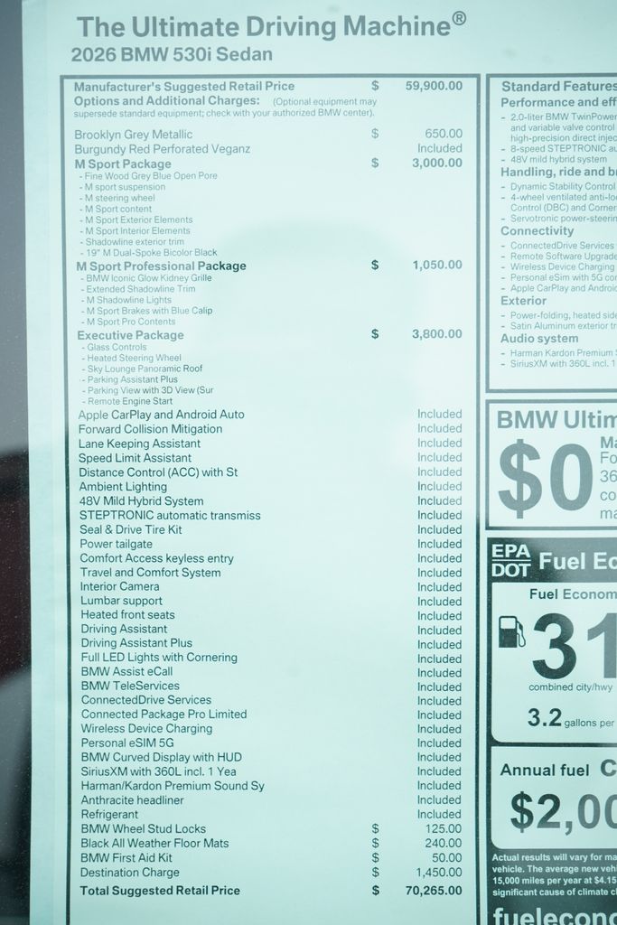 Thumbnail: 2026 BMW 5 Series - 8