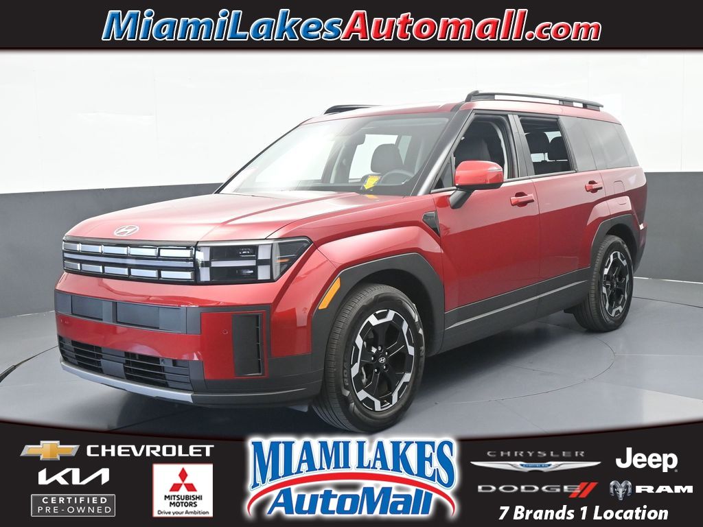 Ultimate Red 2025 Hyundai Santa Fe SUV / Crossover Front-Wheel Drive Automatic