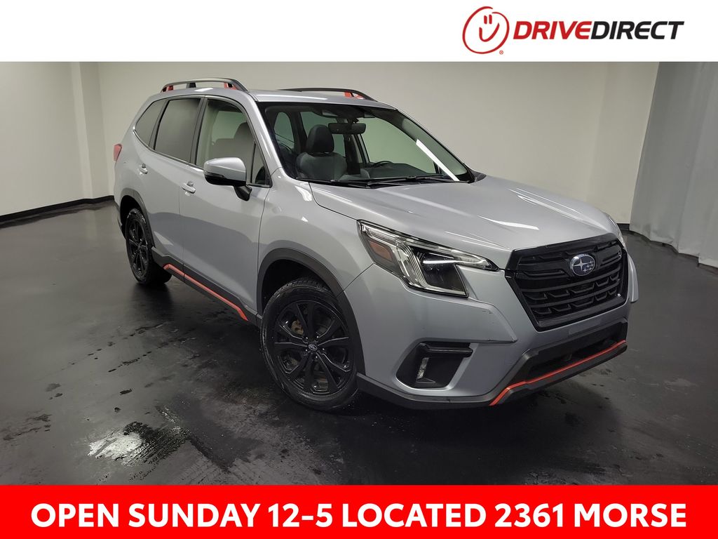 Ice Silver Metallic 2024 Subaru Forester SUV / Crossover All-Wheel Drive Continuously Variable Transmission