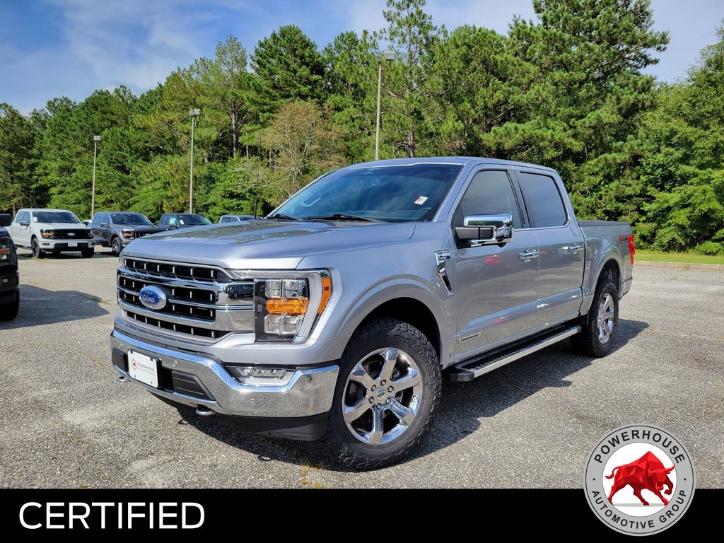 Silver Metallic 2023 Ford F-150 Pickup Truck Four-Wheel Drive Automatic