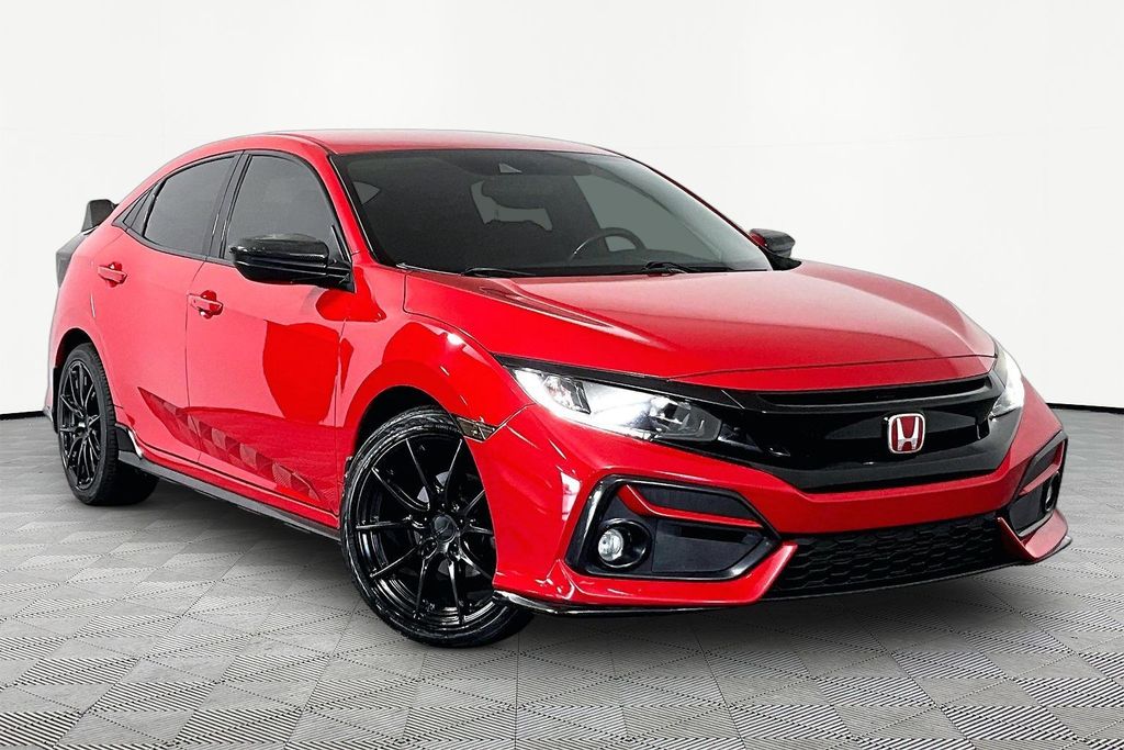  2020 Honda Civic Hatchback Hatchback Front-Wheel Drive Continuously Variable Transmission