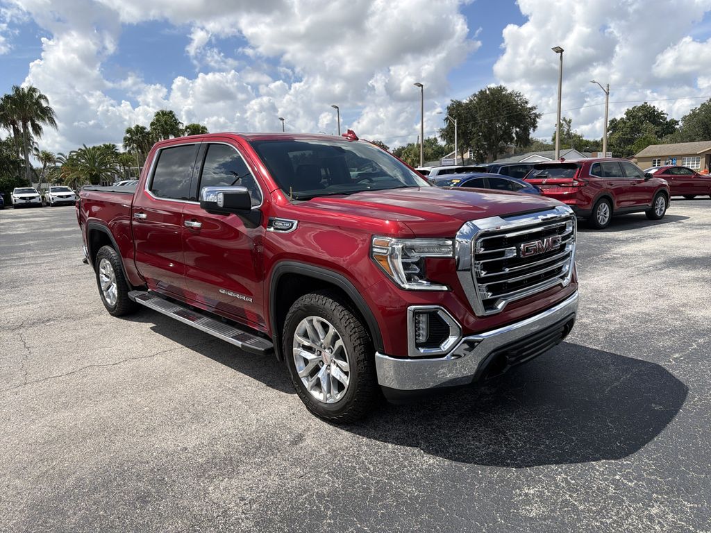 Cayenne Red Tintcoat 2021 GMC Sierra 1500 Pickup Truck Four-Wheel Drive Automatic