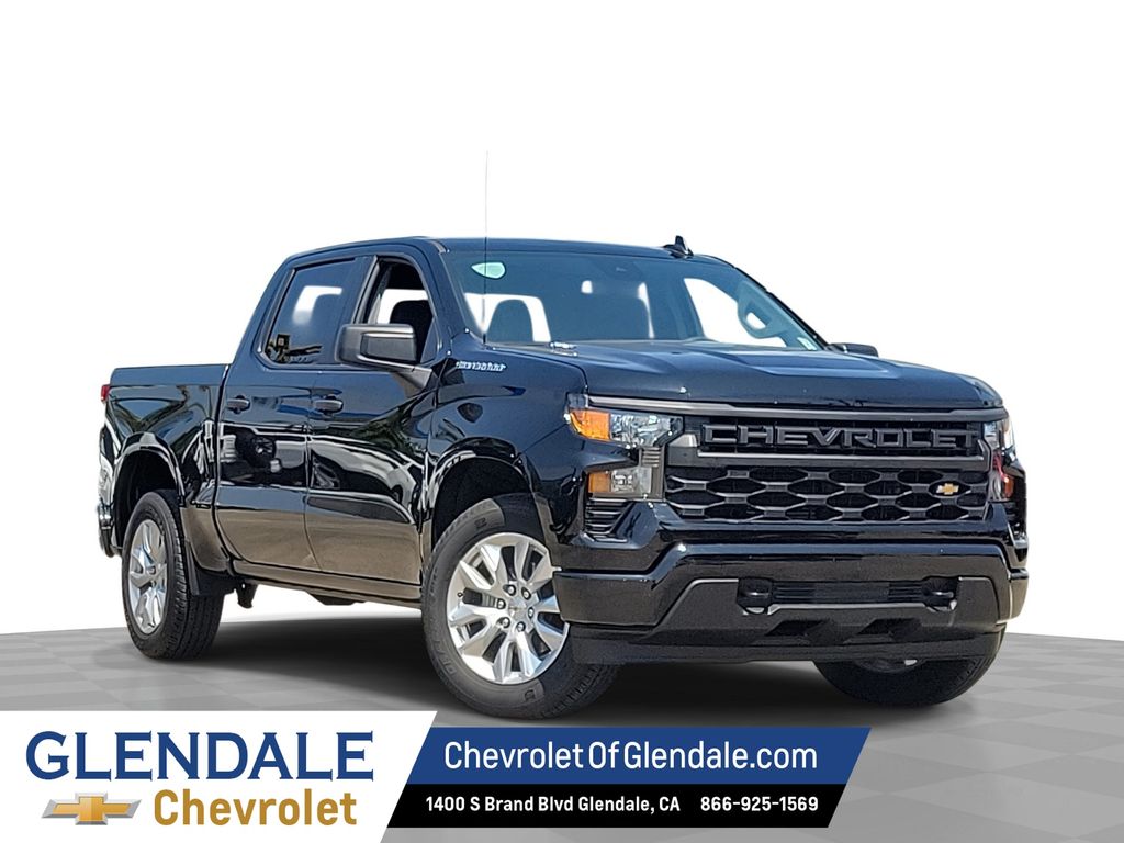 Black 2025 Chevrolet Silverado 1500 Pickup Truck 4X2 8-Speed Automatic