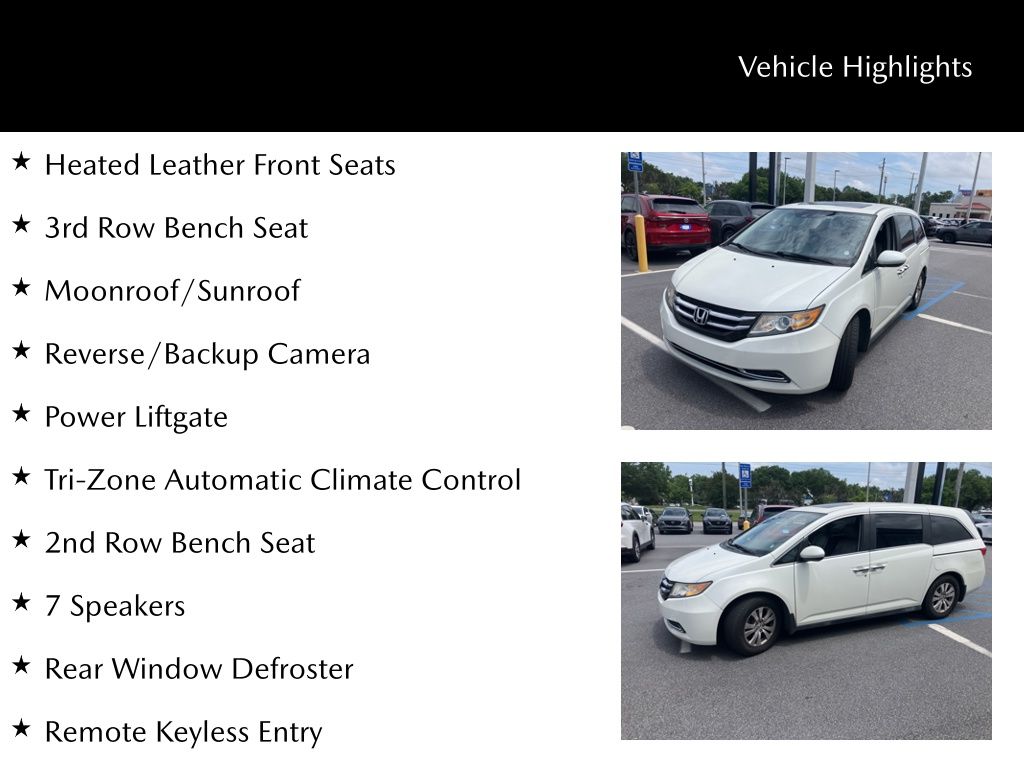 2015 Honda Odyssey EX-L