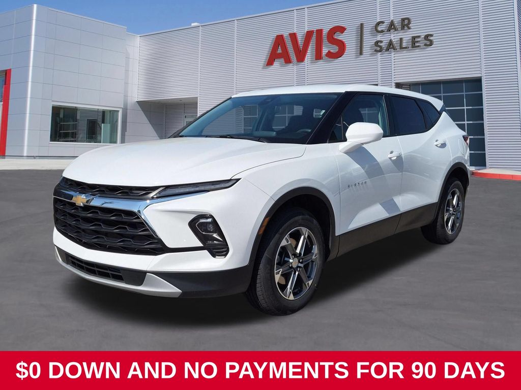 Summit White 2025 Chevrolet Blazer SUV / Crossover 9-Speed Automatic Overdrive