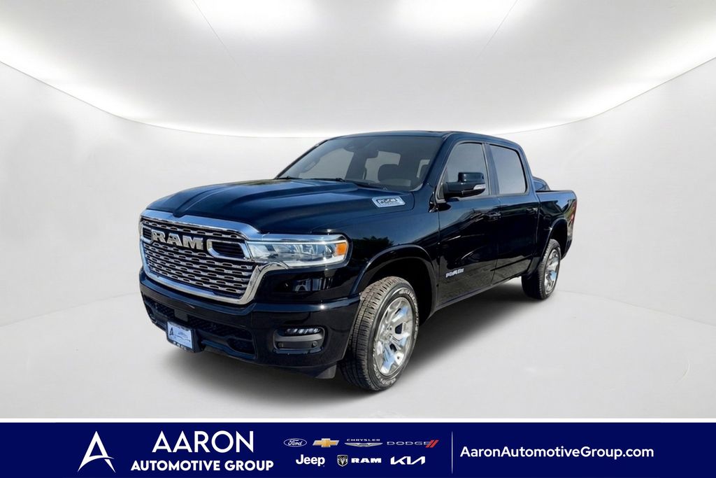 Diamond Black 2026 RAM 1500 Pickup Truck Four-Wheel Drive 8-Speed Automatic
