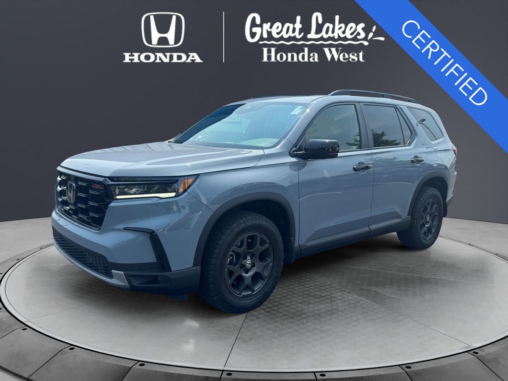 Sonic Gray Pearl 2025 Honda Pilot SUV / Crossover All-Wheel Drive Automatic