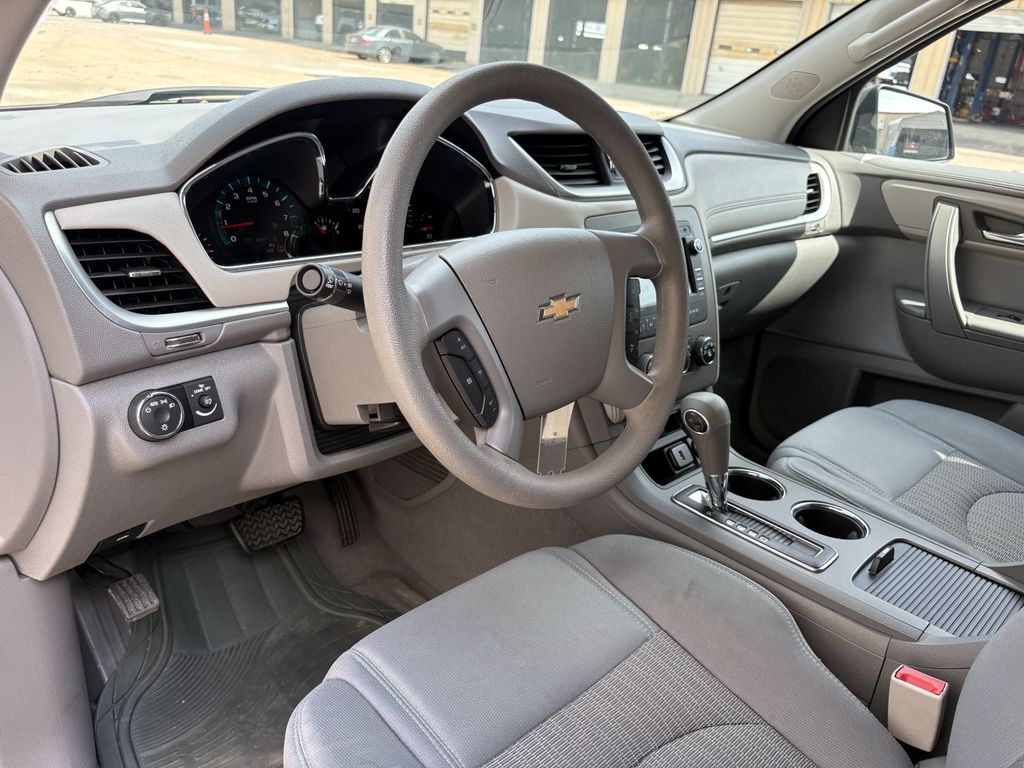 2017 Chevrolet Traverse LS Silver at Durrett Motor Company
