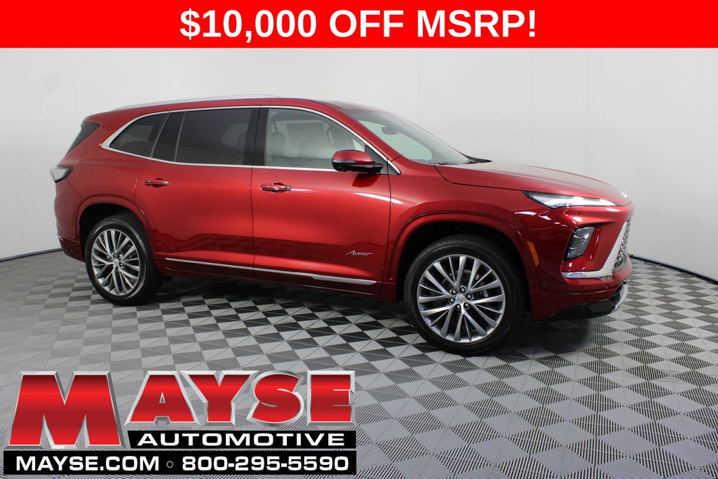 Cherry Red Tintcoat 2026 Buick Enclave SUV / Crossover Front-Wheel Drive 8-Speed Automatic