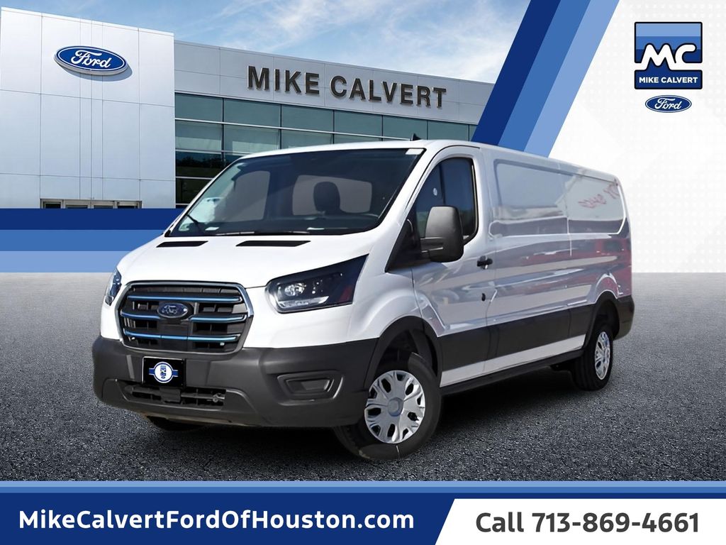 Oxford White 2025 Ford E-Transit Van Rear-Wheel Drive Automatic