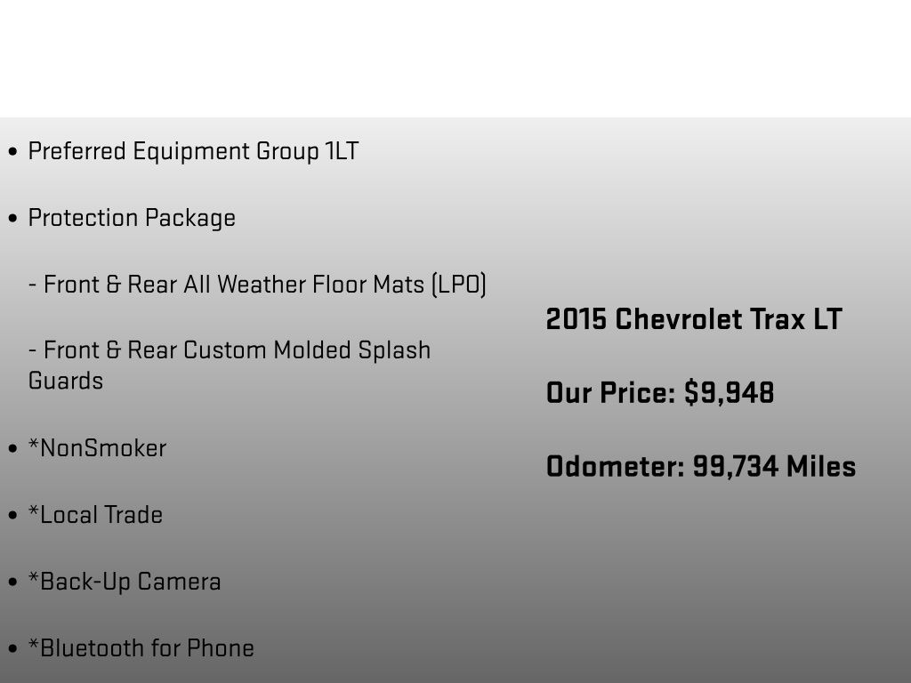 2015 Chevrolet Trax LT Red at Grove City Ford