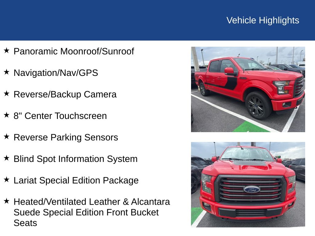 2016 Ford F-150 LARIAT