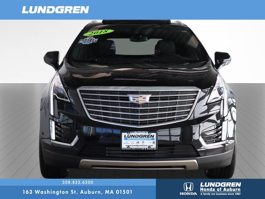 Used 2018 Cadillac XT5 Platinum with VIN 1GYKNGRS6JZ161807 for sale in Auburn, MA