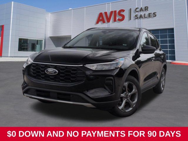 Black Metallic 2025 Ford Escape SUV / Crossover All-Wheel Drive 8-Speed Automatic