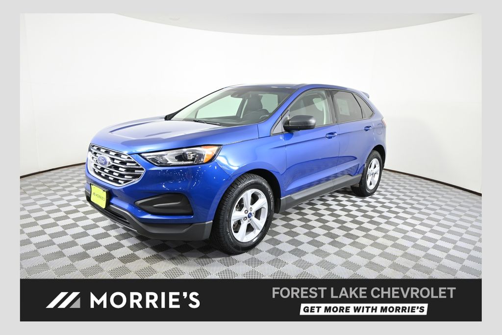 Atlas Blue Metallic 2020 Ford Edge SUV / Crossover All-Wheel Drive 8-Speed Automatic