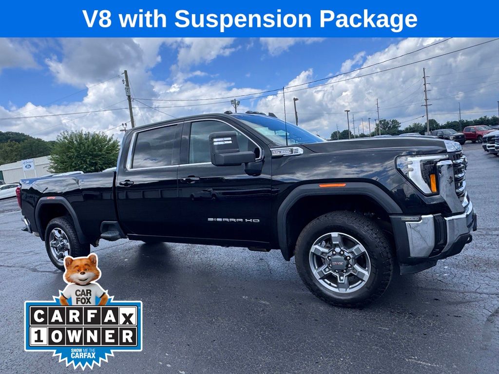 Black 2026 GMC Sierra 2500HD Pickup Truck Four-Wheel Drive Automatic