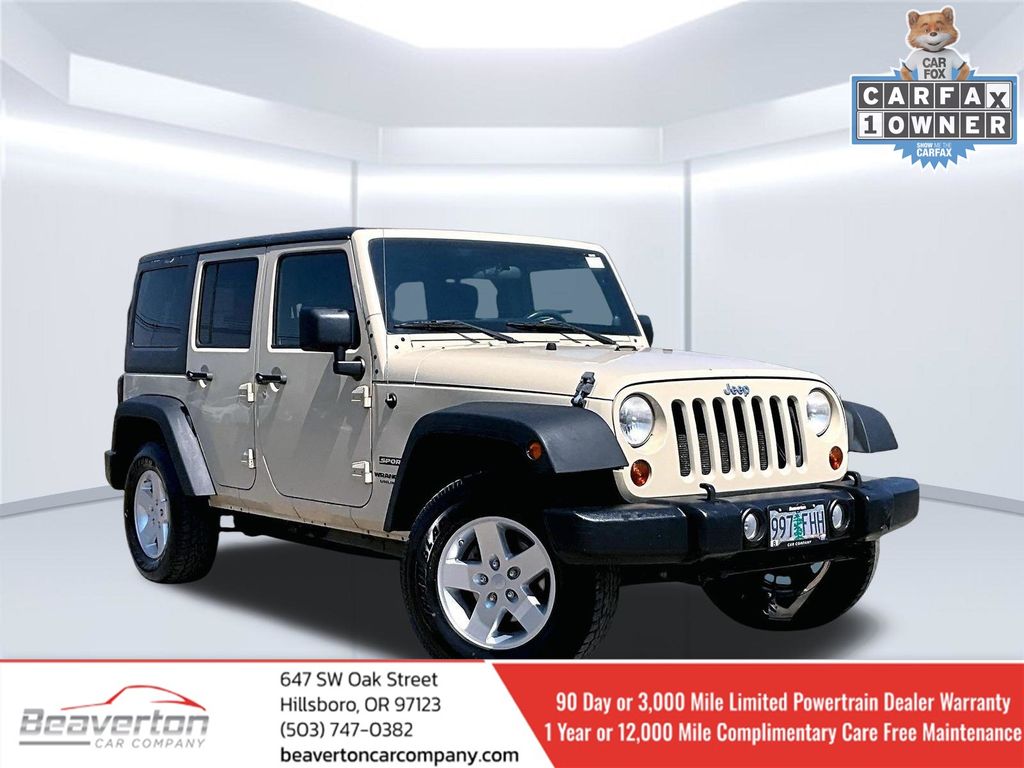 Brown (Sahara Tan Clearcoat) 2011 Jeep Wrangler SUV / Crossover Four-Wheel Drive 4-Speed Automatic
