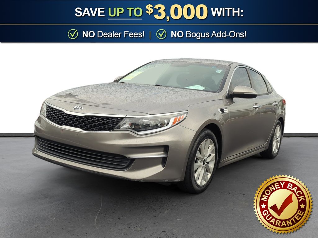 Titanium Silver 2018 Kia Optima LX Sedan Front-Wheel Drive 6-Speed Automatic