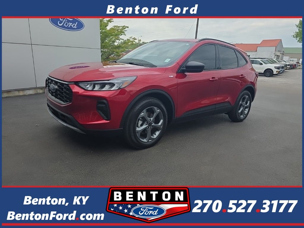 Red Metallic 2025 Ford Escape Hybrid ST-Line FWD SUV / Crossover Front-Wheel Drive Continuously Variable Transmission