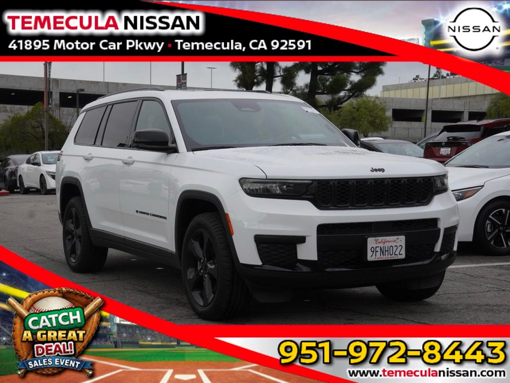 Bright White Clearcoat 2023 Jeep Grand Cherokee L Altitude RWD SUV / Crossover 4X2 8-Speed Automatic