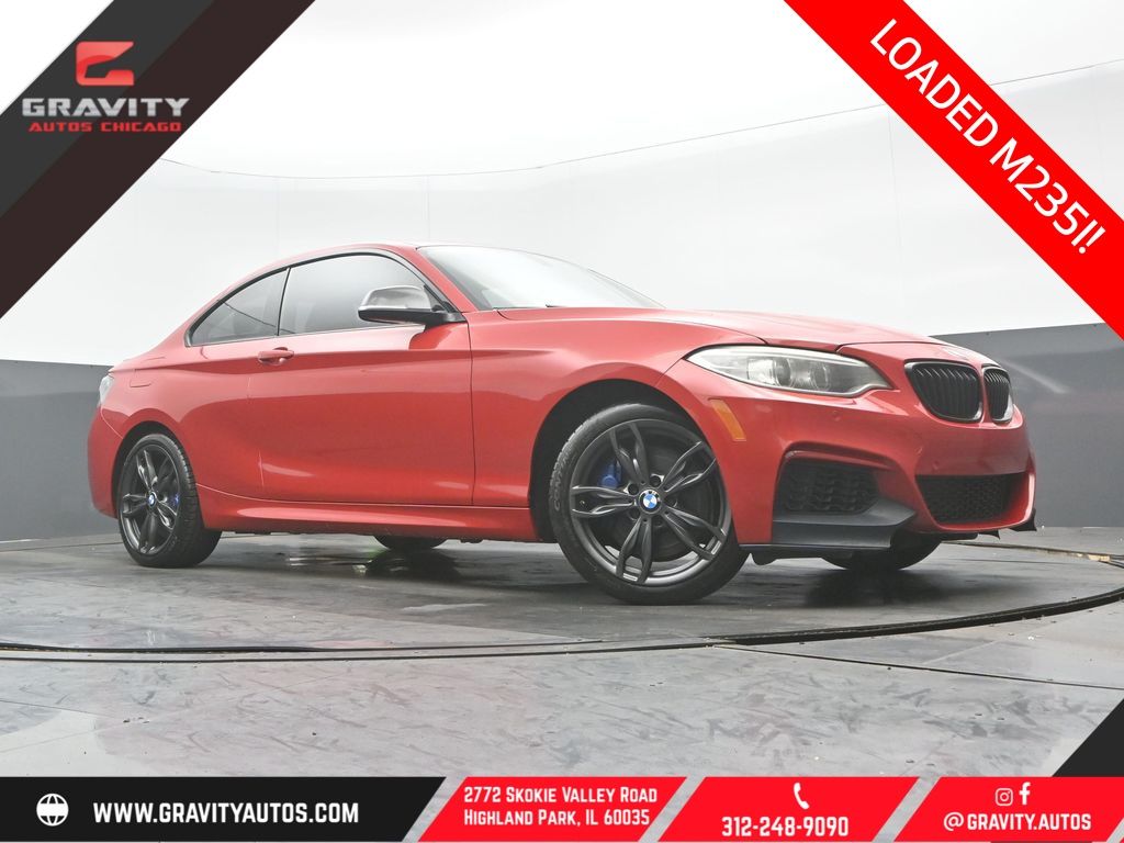 Melbourne Red Metallic 2016 BMW 2 Series M235i Coupe RWD Coupe Rear-Wheel Drive 8-Speed Automatic