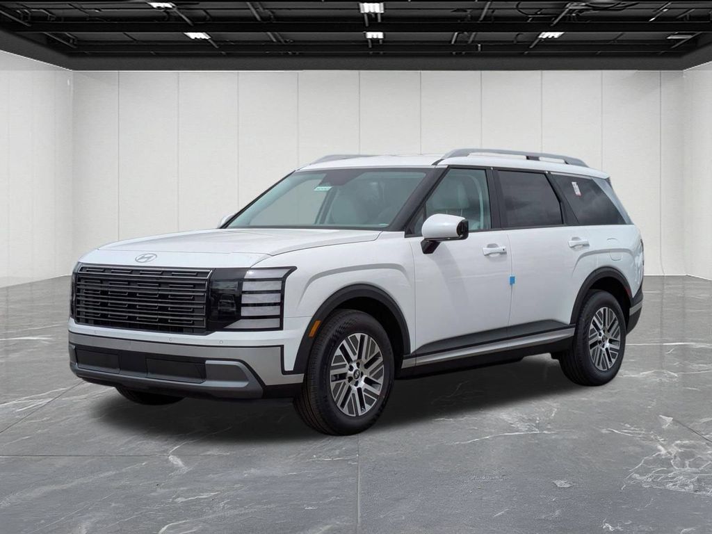 Creamy White Pearl 2026 Hyundai Palisade Hybrid SUV / Crossover All-Wheel Drive 6-Speed Automatic