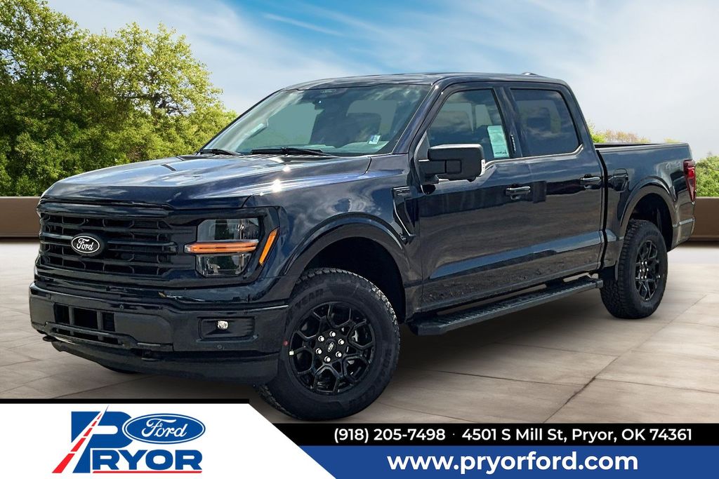 Antimatter Blue Metallic 2026 Ford F-150 Pickup Truck Four-Wheel Drive Automatic