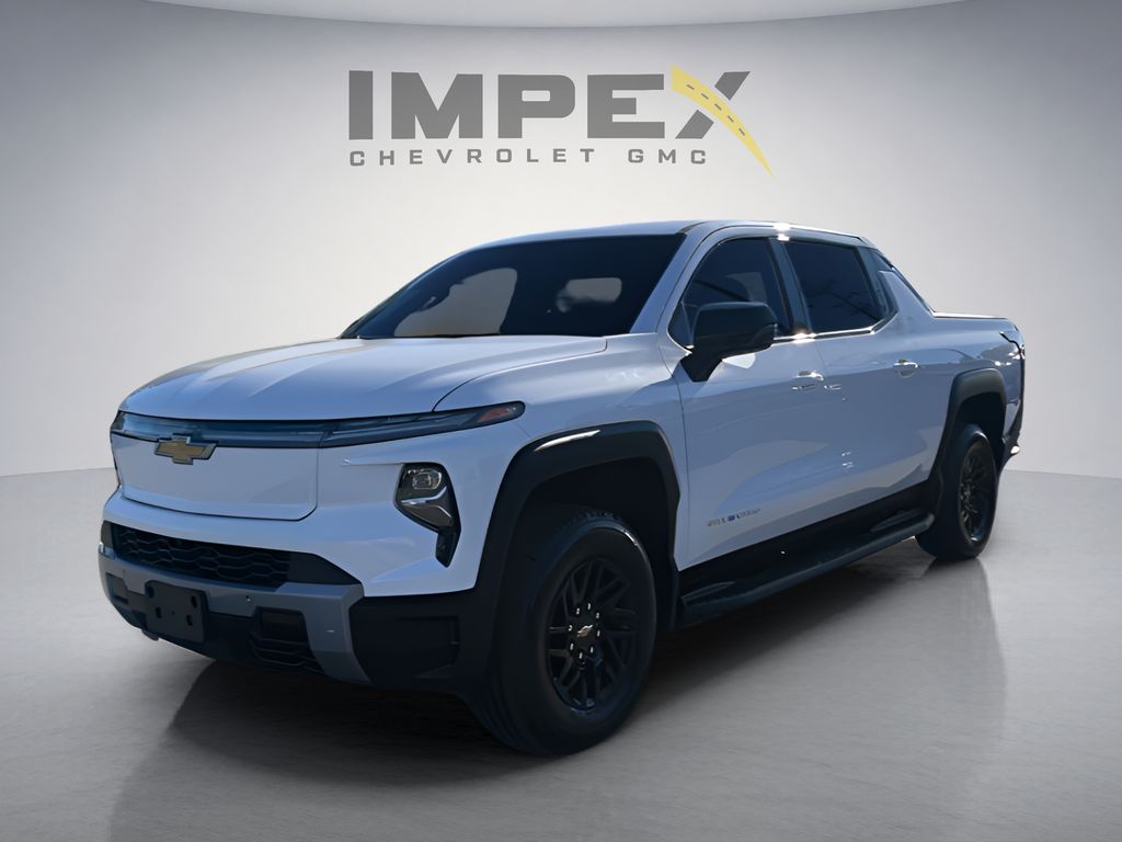 Summit White 2025 Chevrolet Silverado EV Pickup Truck All-Wheel Drive 