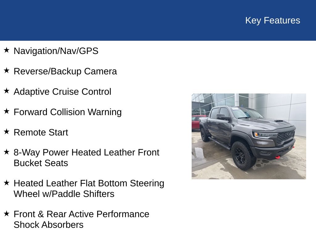 2025 Ram 1500 RHO Crew Cab 4x4 5'7" Box