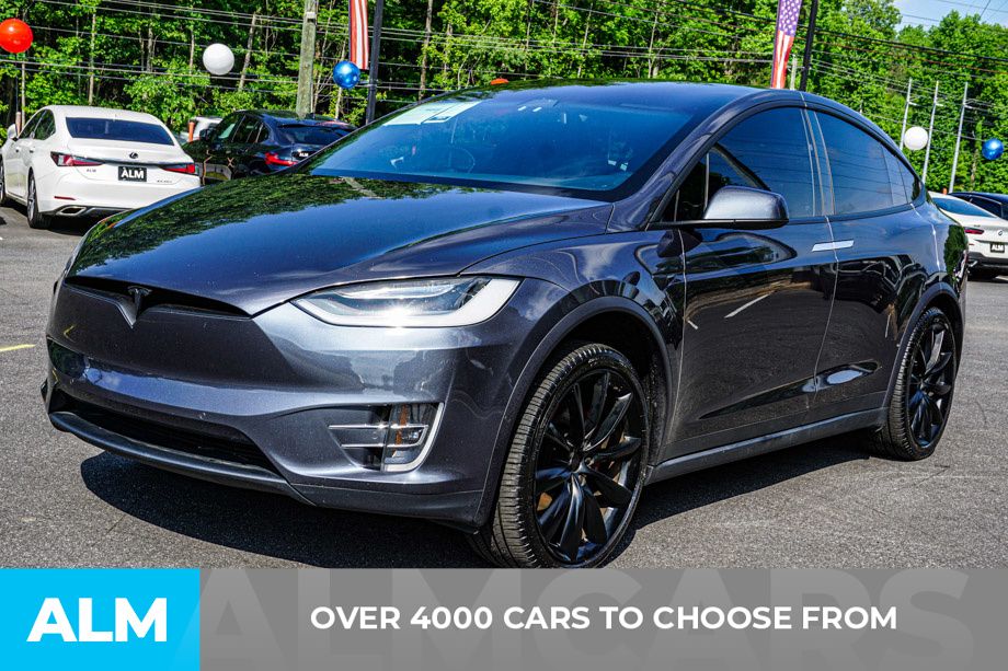 Used 2021 Tesla Model X Performance with VIN 5YJXCBE44MF324203 for sale in Union City, GA