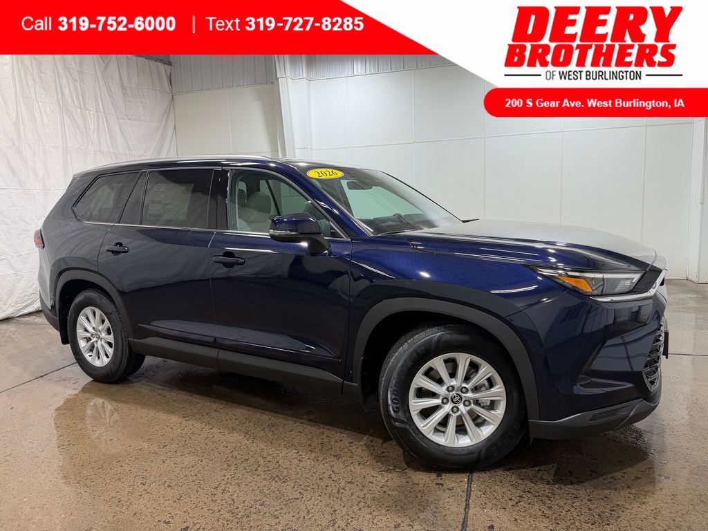 Blueprint 2026 Toyota Grand Highlander XLE AWD SUV / Crossover All-Wheel Drive 8-Speed Automatic